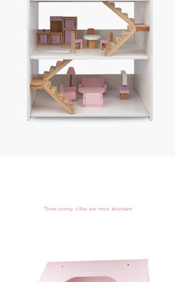 Bambini ricoprenti a base d'acqua di Mini Wooden Simulation House For