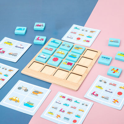 Gioco da tavolo di legno di puzzle del Montessori dei bambini del ODM