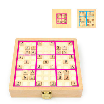 Giochi di legno non tossici di Sudoku per sviluppo intellettuale