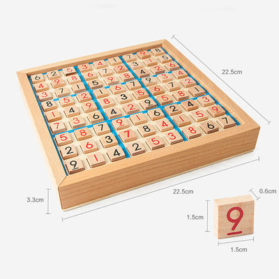 Giochi di legno non tossici di Sudoku per sviluppo intellettuale