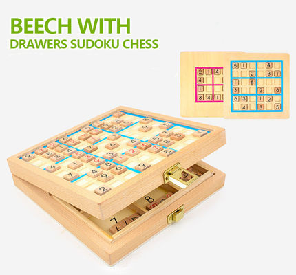 Giochi di legno non tossici di Sudoku per sviluppo intellettuale