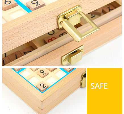 Giochi di legno non tossici di Sudoku per sviluppo intellettuale