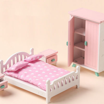 Giocattoli di Mini Montessori Wooden Girls Bedroom senza la sbavatura