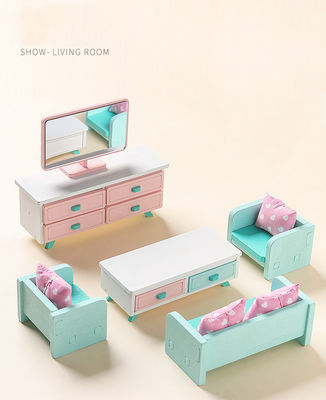 Giocattoli di Mini Montessori Wooden Girls Bedroom senza la sbavatura