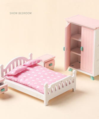 Giocattoli di Mini Montessori Wooden Girls Bedroom senza la sbavatura