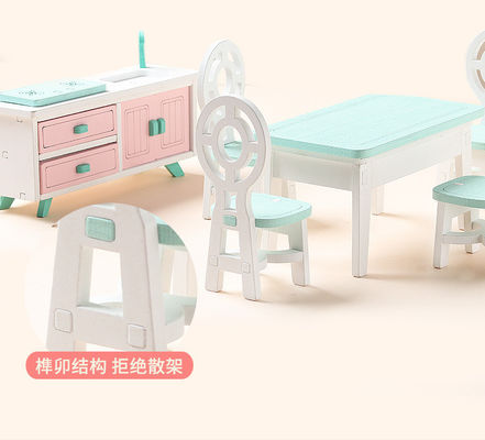Giocattoli di Mini Montessori Wooden Girls Bedroom senza la sbavatura