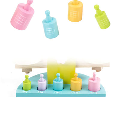 Scala di legno insipida Toy For Preschool Children dell'equilibrio