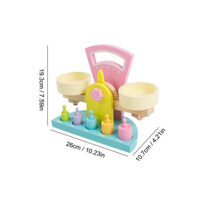 Scala di legno insipida Toy For Preschool Children dell'equilibrio