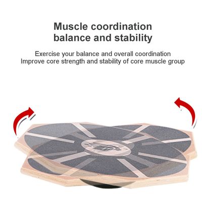 250kg bordo di legno dell'equilibrio dei bambini del carico 39.5cm per addestramento sensoriale di integrazione