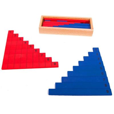 Aggiunta di Montessori e bordo di legno di sottrazione per insegnamento iniziale di matematica