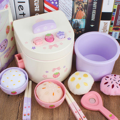 Fornello di riso di legno Toy For Kids Early Education