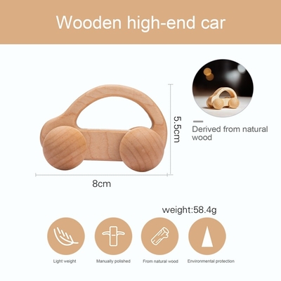 regalo Toy Beech Wood Car Educational Montess della noce nera dell'automobile di Toy Maple Car Mahogany Classic delle particelle elementari del bambino 9/Style