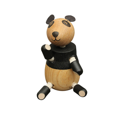 Il piccolo animale di simulazione di legno blocca le particelle elementari di infanzia di Forest Farm Animal Dolls Early