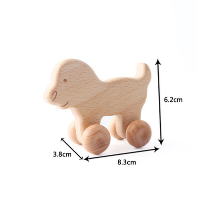 regalo Toy Beech Wood Car Educational Montess della noce nera dell'automobile di Toy Maple Car Mahogany Classic delle particelle elementari del bambino 9/Style