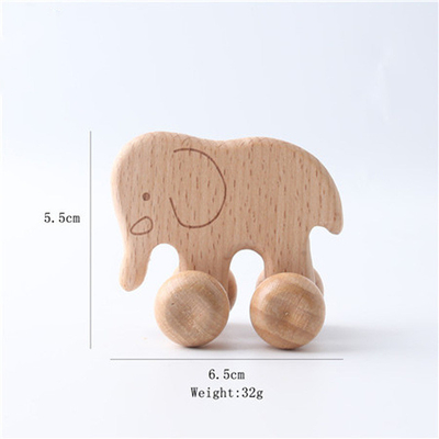 regalo Toy Beech Wood Car Educational Montess della noce nera dell'automobile di Toy Maple Car Mahogany Classic delle particelle elementari del bambino 9/Style