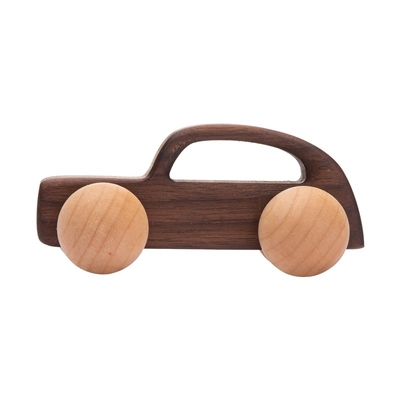 regalo Toy Beech Wood Car Educational Montess della noce nera dell'automobile di Toy Maple Car Mahogany Classic delle particelle elementari del bambino 9/Style