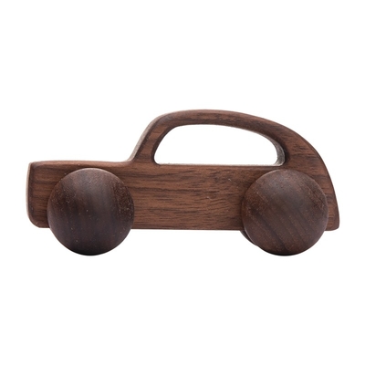 regalo Toy Beech Wood Car Educational Montess della noce nera dell'automobile di Toy Maple Car Mahogany Classic delle particelle elementari del bambino 9/Style