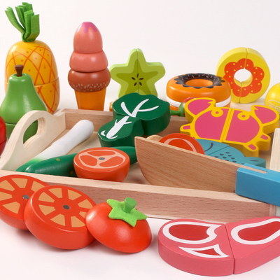 La cucina di simulazione finge i bambini di Toy Wooden Montessori Educational For