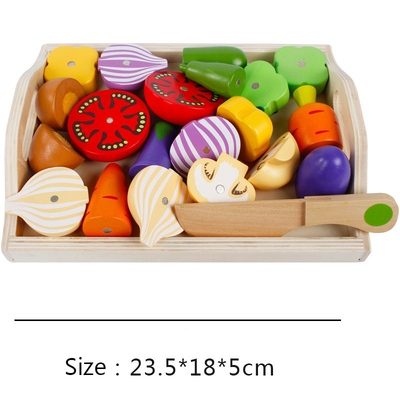 La cucina di simulazione finge i bambini di Toy Wooden Montessori Educational For