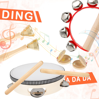 Giocattoli musicali di legno di percussione per il bambino educativo