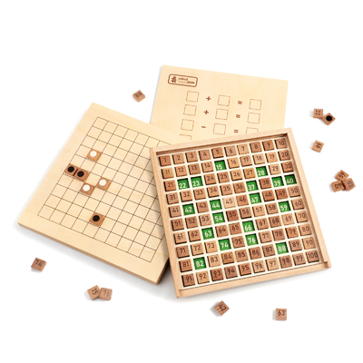 Montessori educativo 	Per la matematica di legno Toy For Preschool Counting Number