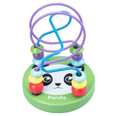 I giocattoli di legno di Montessori per il cerchietto di legno Maze Roller Coaster Educational Wood dei cerchi del bambino imbarazza i giocattoli del bambino