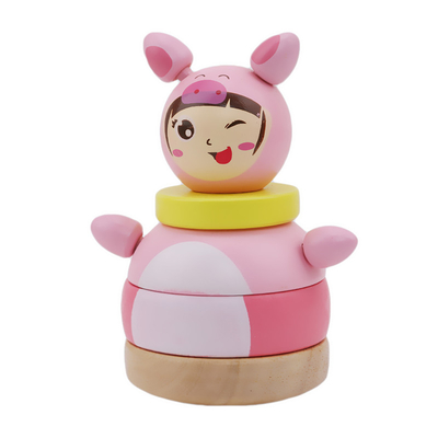 Chiavetta Doll Roly Poly Mobile Rattles Toy per il regalo dei bambini dei neonati del bambino