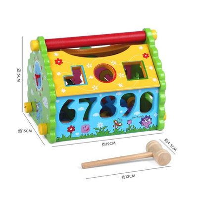 I bambini modellano la Camera Montessori di legno della saggezza del selezionatore intelligente