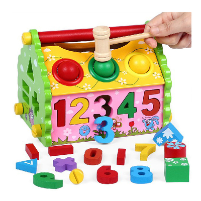 I bambini modellano la Camera Montessori di legno della saggezza del selezionatore intelligente