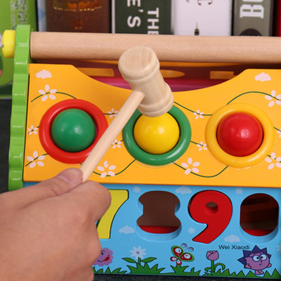 I bambini modellano la Camera Montessori di legno della saggezza del selezionatore intelligente