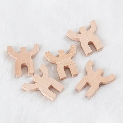 Giocattoli di legno arrotondati di puzzle di forma per migliorare il carattere di logica
