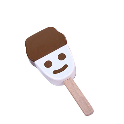Giocattoli di legno stampati del gelato 1pc per i giocattoli prescolari del ragazzo della ragazza