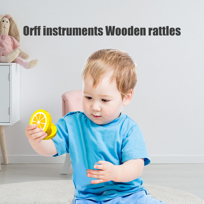 Giocattoli musicali di legno per il bambino dei bambini che afferra Montessori educativo