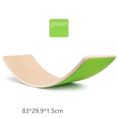 Movimento alternato di legno Bent Board Exercise Balance per i bambini
