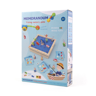 Due in un addestramento da pesca di memoria di sviluppo di concentrazione del gioco
