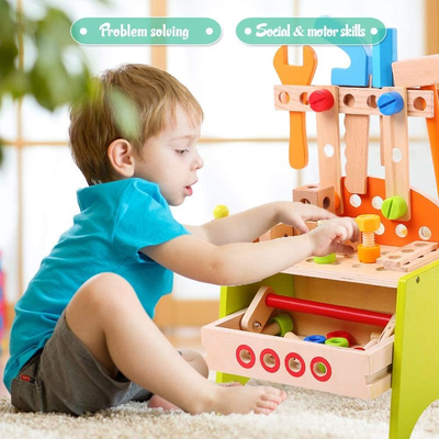 Giocattolo di legno di puzzle DIY di simulazione della Camera del gioco di interazione del bambino del genitore