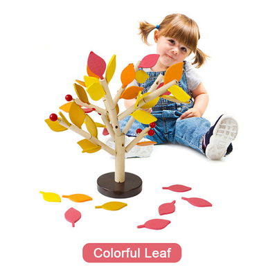 Multi colore di simulazione del mosaico del fogliame della particella elementare di legno dell'albero