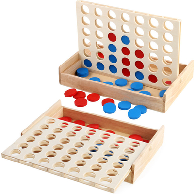 I bambini educativi allineano il puzzle Toy Wooden Foldable del bordo di fila