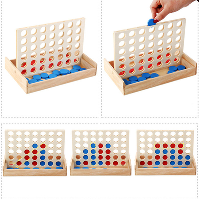 I bambini educativi allineano il puzzle Toy Wooden Foldable del bordo di fila