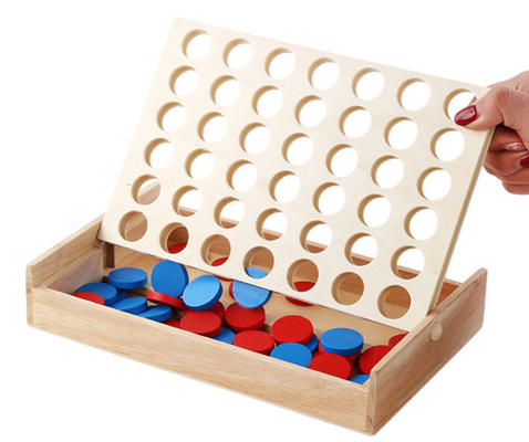 I bambini educativi allineano il puzzle Toy Wooden Foldable del bordo di fila
