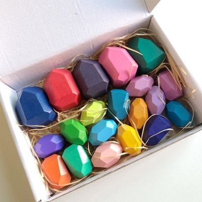 Addestramento di legno Colourful di coordinazione mano-occhio dei blocchi